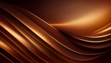 Obraz premium Warm And Rich 4K Abstract Background With Deep Brown And Gold Gradients Perfect For Adding A Sophisticated Grainy And Luxurious Touch To Any Design