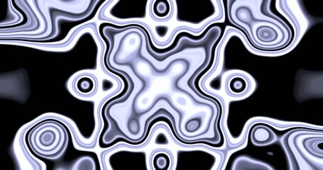 Colorful tunnel video loop with abstract shapes and smooth transitions, seamless within an engaging digital landscape