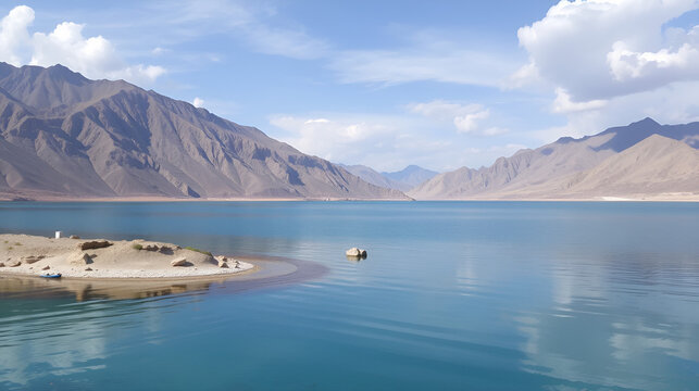 Afghanistan, Bamyan and Band amir lakes in the summer of 2019