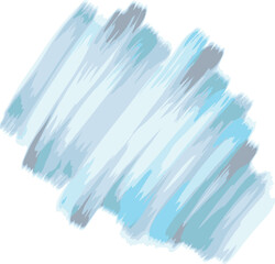 Watercolor brush stroke