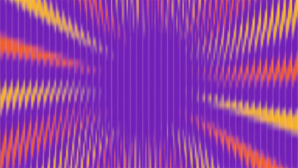 Ribbed glass background with refraction effect. Reeded glass with sunburst. Abstract background