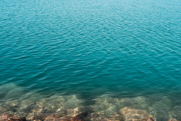 Blue water background