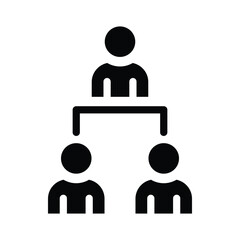  organization glyph icon illustration vector graphic.eps
