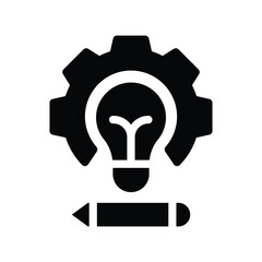 competency glyph icon illustration vector graphic.eps