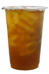 Iced Tea in Sealed Plastic Cup 