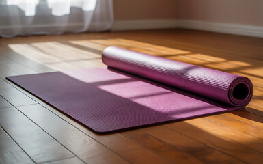 yoga mat background