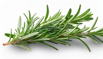 Fototapeta premium Rosemary Sprig Isolated On Transparent Background