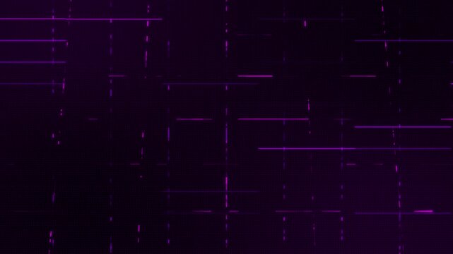 AI Artificial Intelligence Magenta Cyber Grid Loop &ndash; Neon Tech Lines Futuristic Glow Background