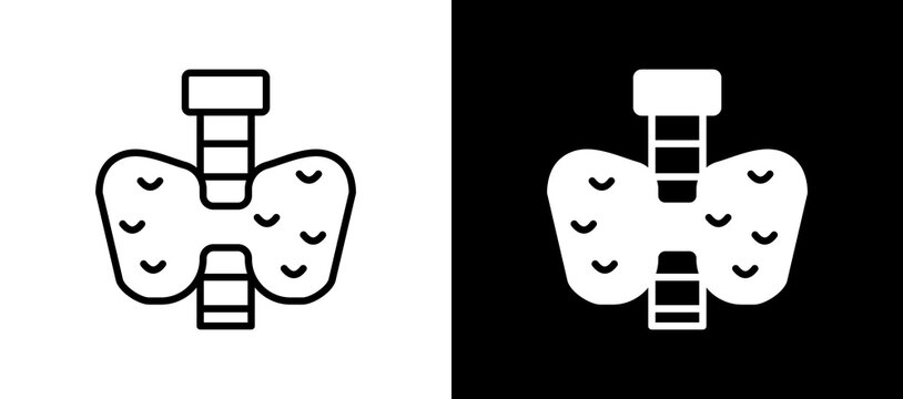 Endocrinology linemixed icon