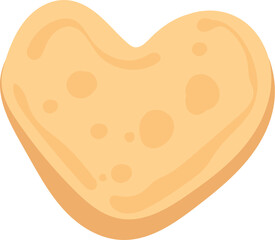 Heart Shaped Cookie Drawing