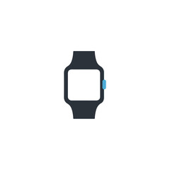 Modern Smartwatch Icon Design for Technology and Fitness Branding
