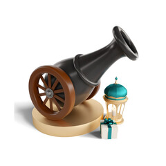 ramadan decoration PNG, eid cannon, ramzan PNG, islamic clipart, ramzan art PNG, cannon transparent background, ramzan theme PNG, ramadan PNG, ramadan clip art, cannon artwork PNG, arabic tradition PN