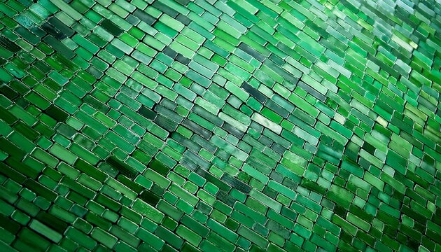 Green Mosaic Tile