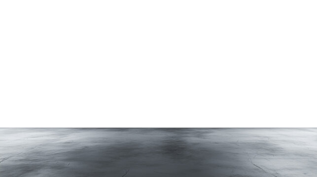 Abstract gradient background with smooth gray tones and transparent background