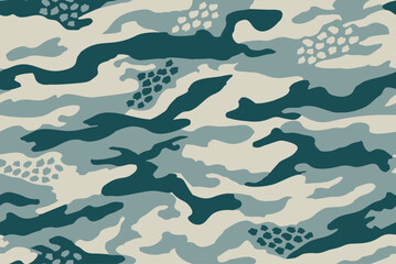 seamless camouflage pattern