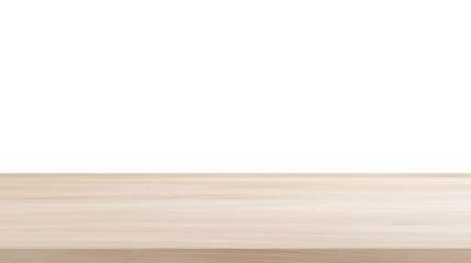 Expansive untouched sandy beach shoreline with soft light beige tones and seamless horizon on transparent background
