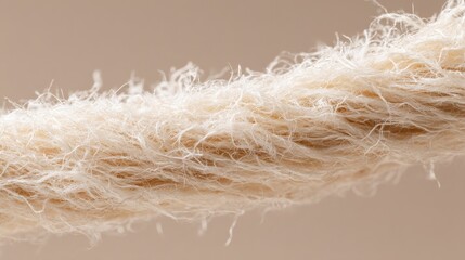 Textured Manila Rope Close-Up: A Versatile and Durable Material for Crafts and Industrial Applications