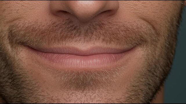 Different Expressions of Happiness Captured in Close-Up Smiles With Various Styles and Emotions Displayed by a Man