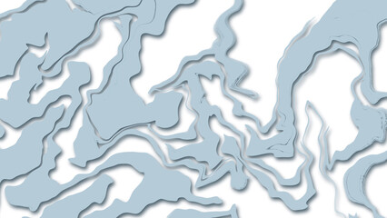 Abstract light blue and grey layered shapes background.