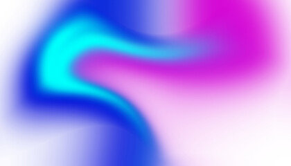 Abstract Swirling Gradient of Blue and Magenta with Cyan Highlight background