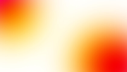 Bright Yellow and Orange Red Gradient Abstract with Soft Curves and Blurred Edges background