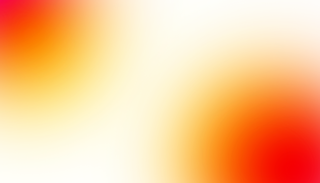 Bright Yellow and Orange Red Gradient Abstract with Soft Curves and Blurred Edges background
