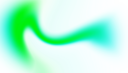 Abstract Swirling Gradient of Bright Green and Cyan background
