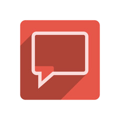 Fototapeta premium Flat Stroke Icon Template with Vibrant Red Accent