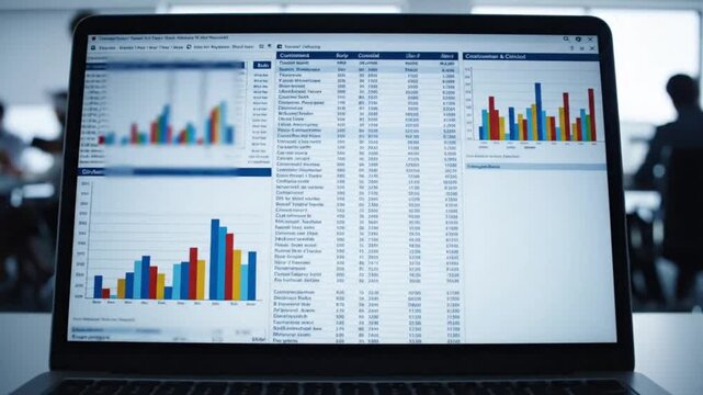 Sensitive Data Exposed, Unlocked Laptop Screen