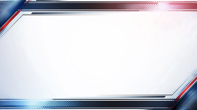 Wallpaper background banner photo frame in light and shadow , team main colors white, blue and red for England soccer football sports