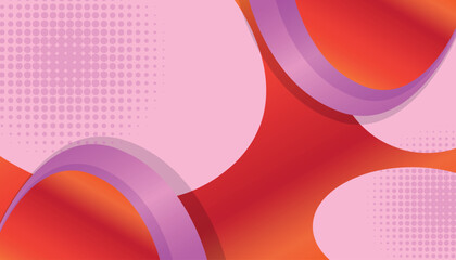 Colorful abstract background with different geometric patterns