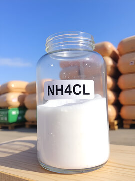 Ammonium chloride is an inorganic chemical compound with the chemical formula NH4Cl. It is an ammonium salt of hydrogen chloride