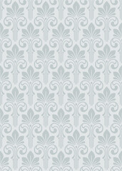 damask pattern vector, seamless damask pattern for wallpaper, Fabric, Branding, Packaging, Invitations, Wedding, elegant damask pattern background for luxury interior decor.