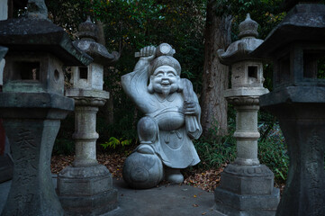 足利市 総社 八雲神社の大黒様