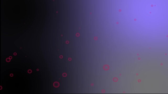 Abstract background with red bubbles and gradient