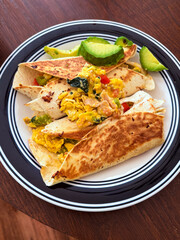 Burrito with Fresh Ingredients