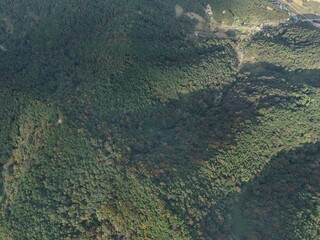 Mountain view in South Korea