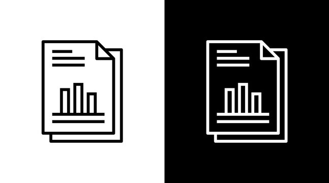 Accounting White Icon Set Design - Powered by Adobe