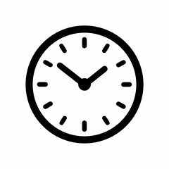 clock isolated on white