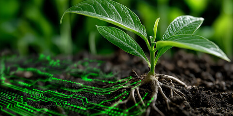 Harnessing digital currency stability through nature's growth a visual exploration of technology in agriculture