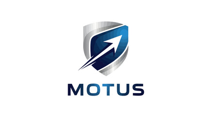 Motus Shield, Graphic Illustration, Professional Environment, Digital Viewpoint, Creative Concept