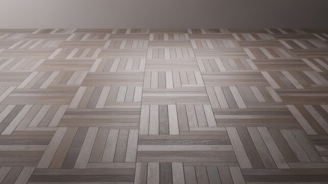 Grey and Brown Basket Weave Parquet Gris &ndash; Modern Interior Background