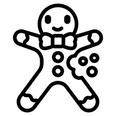 Gingerbread man Christmas