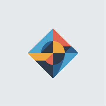 vector illustration of a abstract icon
