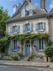 Maison en billet euros