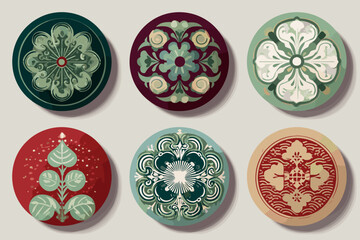 Korean Festive Ornament with Cultural Elegance