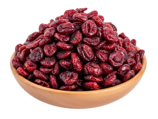 Dried Cranberries Delicious Snack Healthy Fruity Bowlful