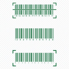Barcode scan icon. vector bar code. eps 10
