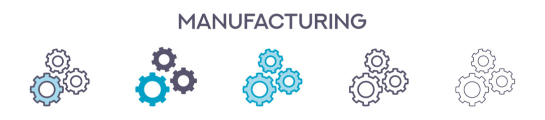 Manufacturing Element For Design Graphic - Multi Styles