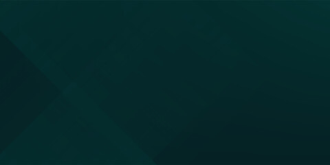 Obraz premium Dark green abstract stripes background vector with gradient shades, modern geometric design. Suit for business banners, templates, flyers, brochures, wallpaper, and presentation